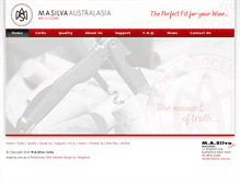 Tablet Screenshot of masilva.com.au